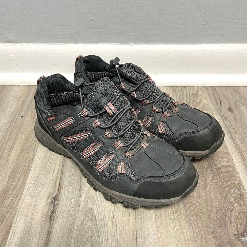 Bjorndal Sneakers Women’s 8 Brook Gray and Pink Hiking